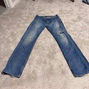 Guess Vintage Regular Straight Blue Jeans Men’s Size 32